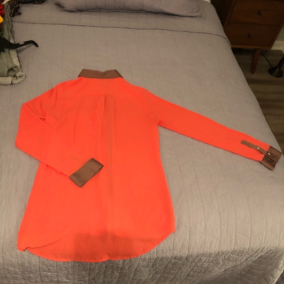 Free people hidden button down blouse - Picture 3 of 4